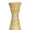 31.5 inch Spun Bamboo Tall Trumpet Floor Vase - Decorative Home Accent, Natural Bamboo, Indoor Decoration, Sustainable Materials, Tall Floral Display, Handmade Bamboo Vase, Floor Standing Vase